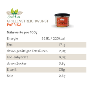 Grillen Streichcreme Paprika