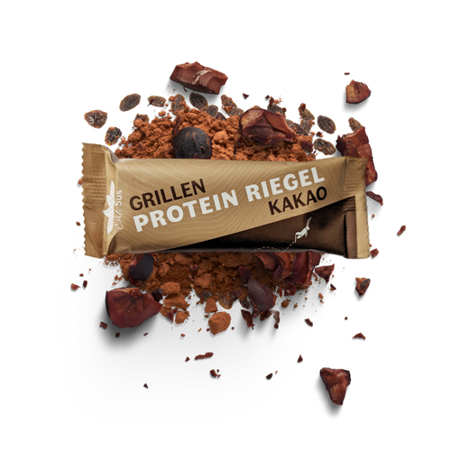 Grillen Protein Riegel Kakao