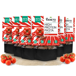 High Protein Pasta - Sorten: Natur, Tomate und Steinpilz